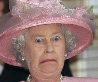 queen elizabeth funny faces